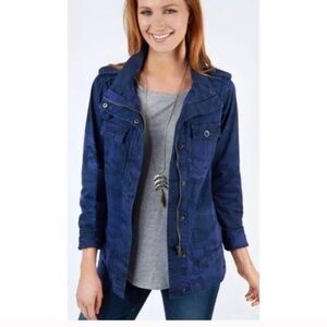KERSH Blue Camouflage Jacket